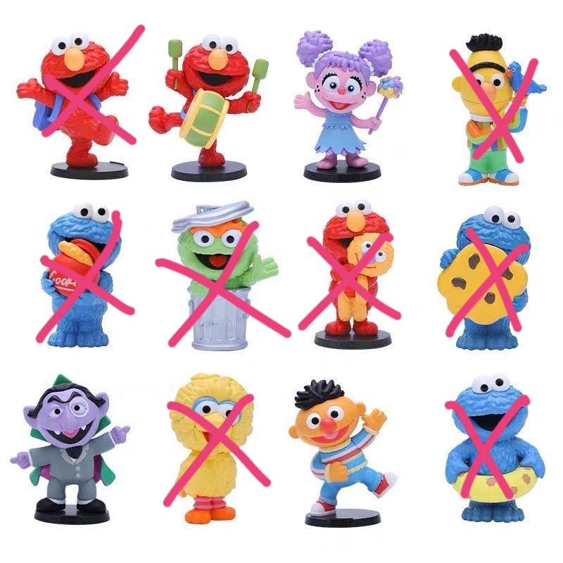 sesame street blind box