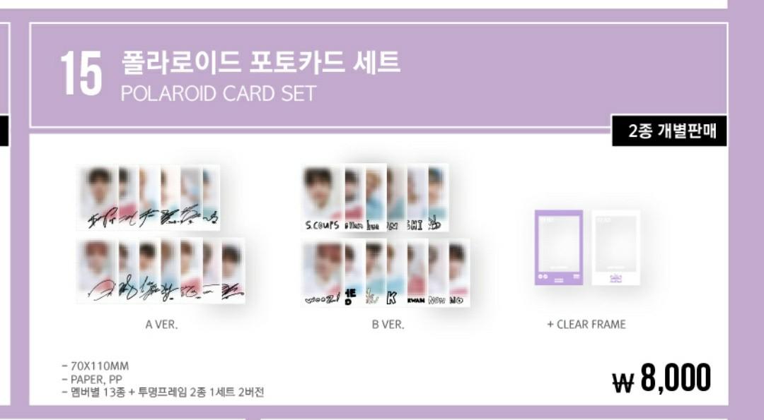 Sharing Seventeen 2020 Caratland Polaroid Set K Wave On Carousell