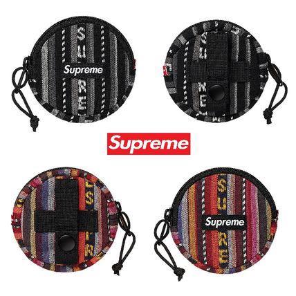 supreme woven coin pouch
