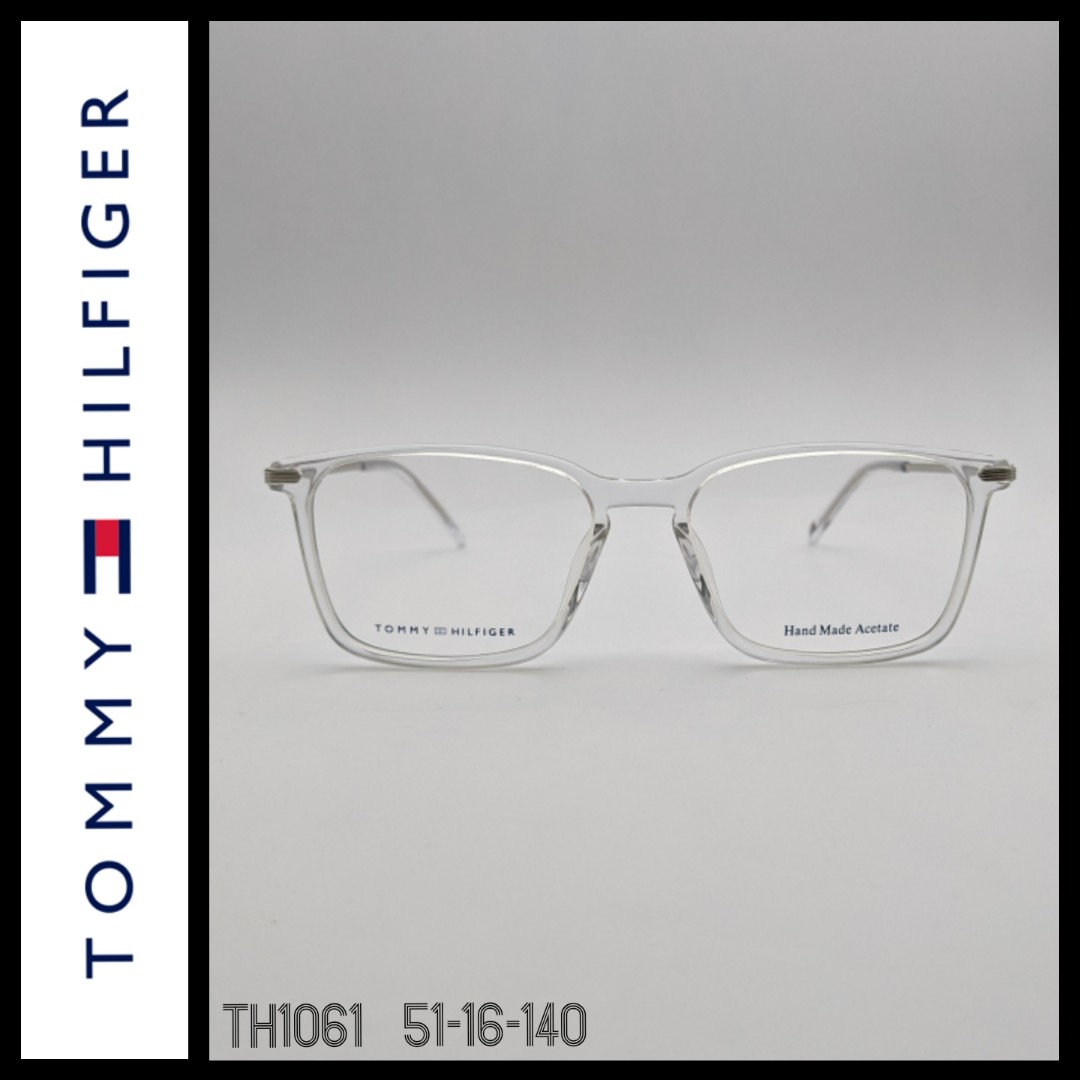 tommy hilfiger clear frame glasses