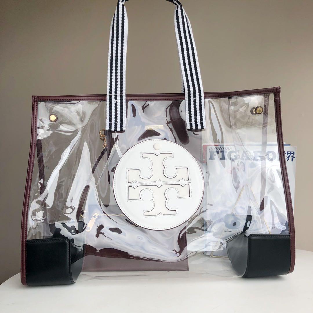 Tory Burch Clear Ella Tote 2024 favors