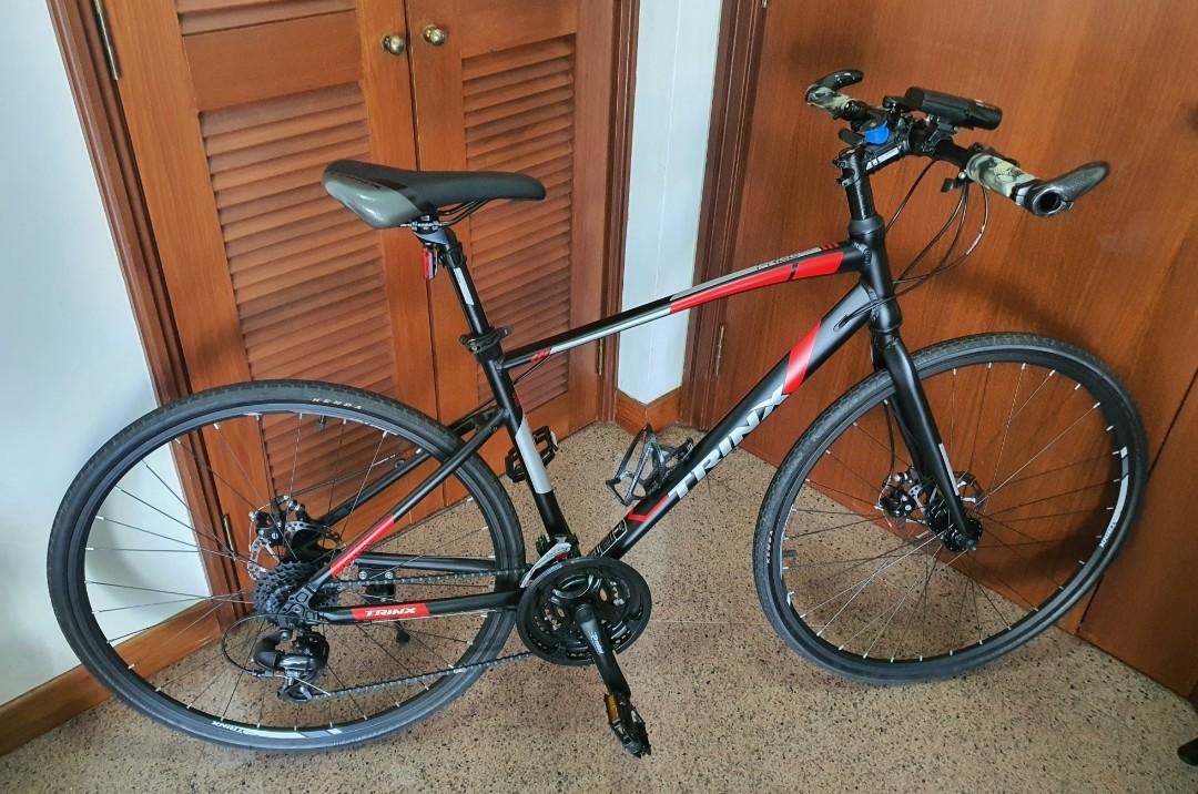 Trinx Hybrid Bike 9.5 10 Sports Equipment Bicycles Parts Bicycles on Carousell