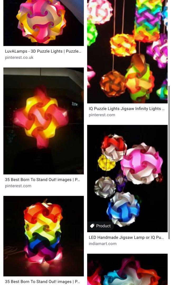 Universal Lamp Shade Polygon building kit / lights, Furniture & Home