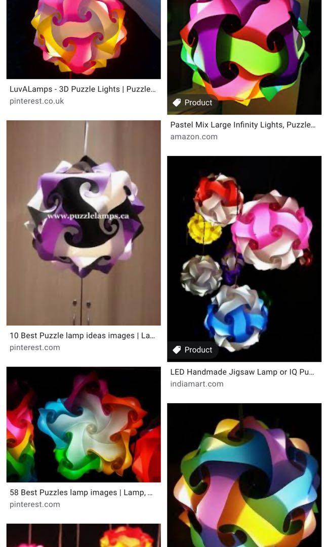 Universal Lamp Shade Polygon building kit / lights, Furniture & Home