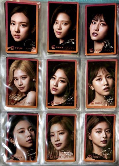Twice Aube Live TWICE x AUBE Kao Cosmetic Original photocard SANA