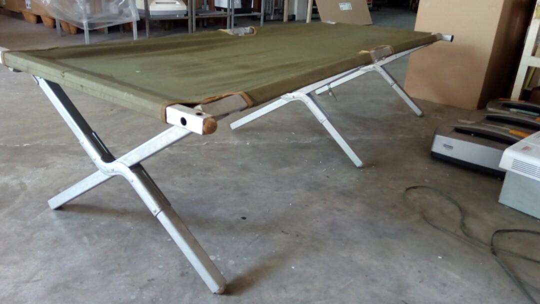 Army cheap folding bed