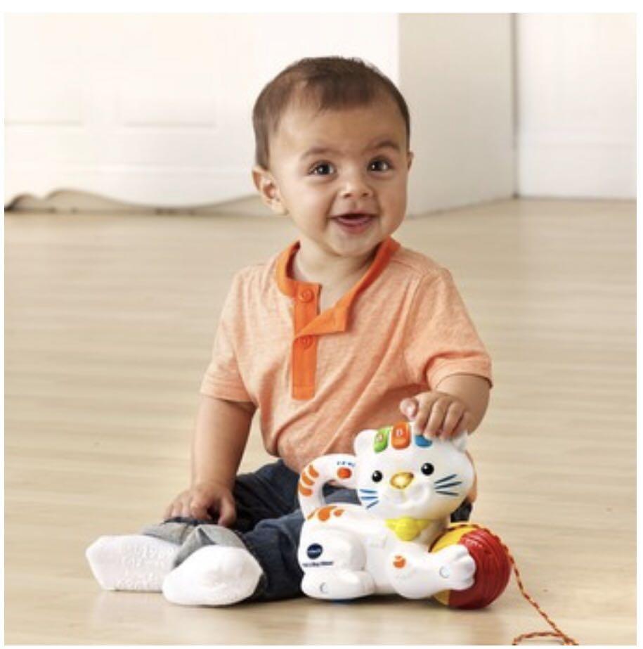 Vtech Pull & Sing Kitten - White, Babies & Kids, Toys & Walkers on