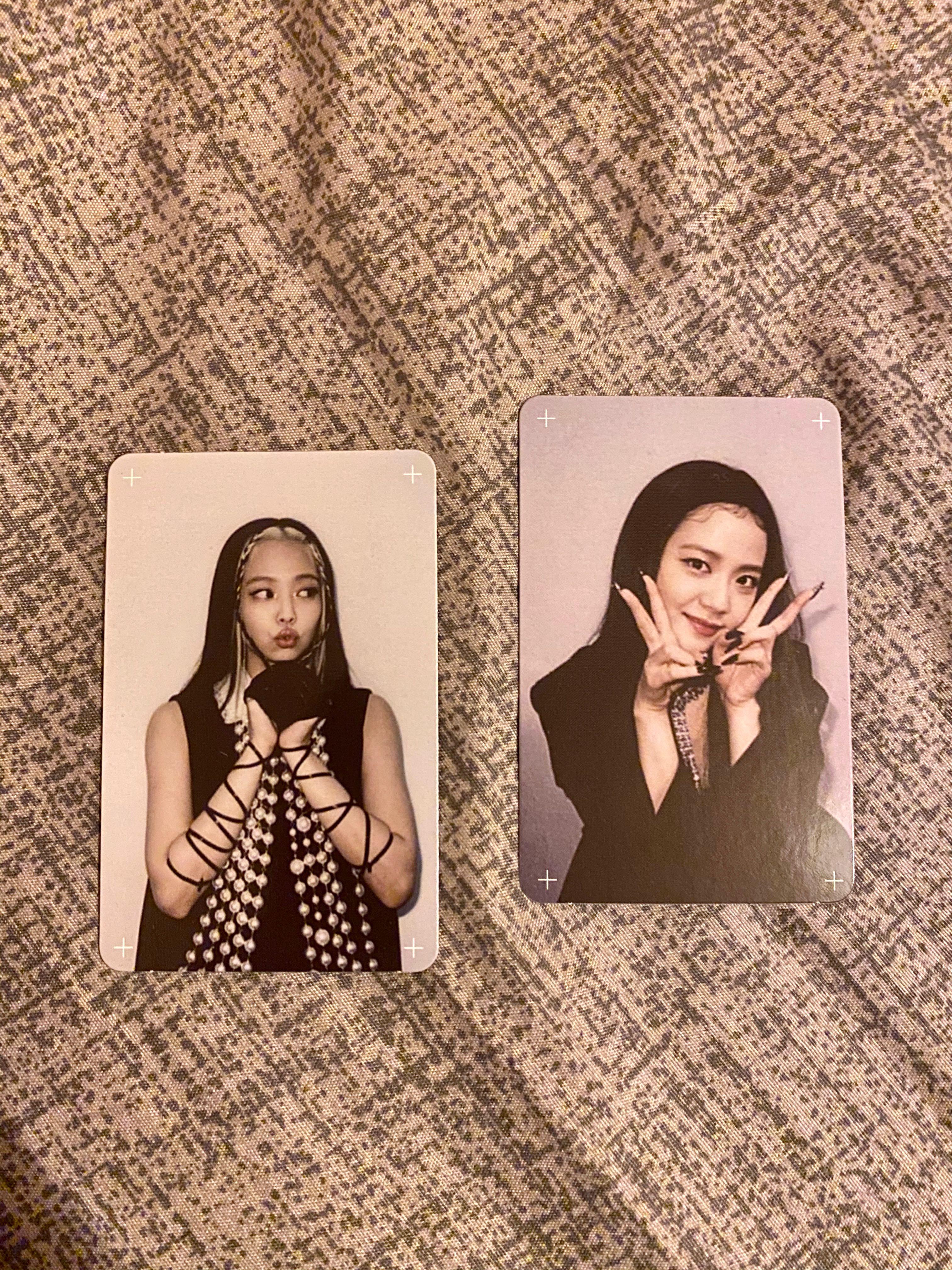 Wtt Wts Blackpink Jennie Jisoo How You Like That Official Photocard K Wave On Carousell