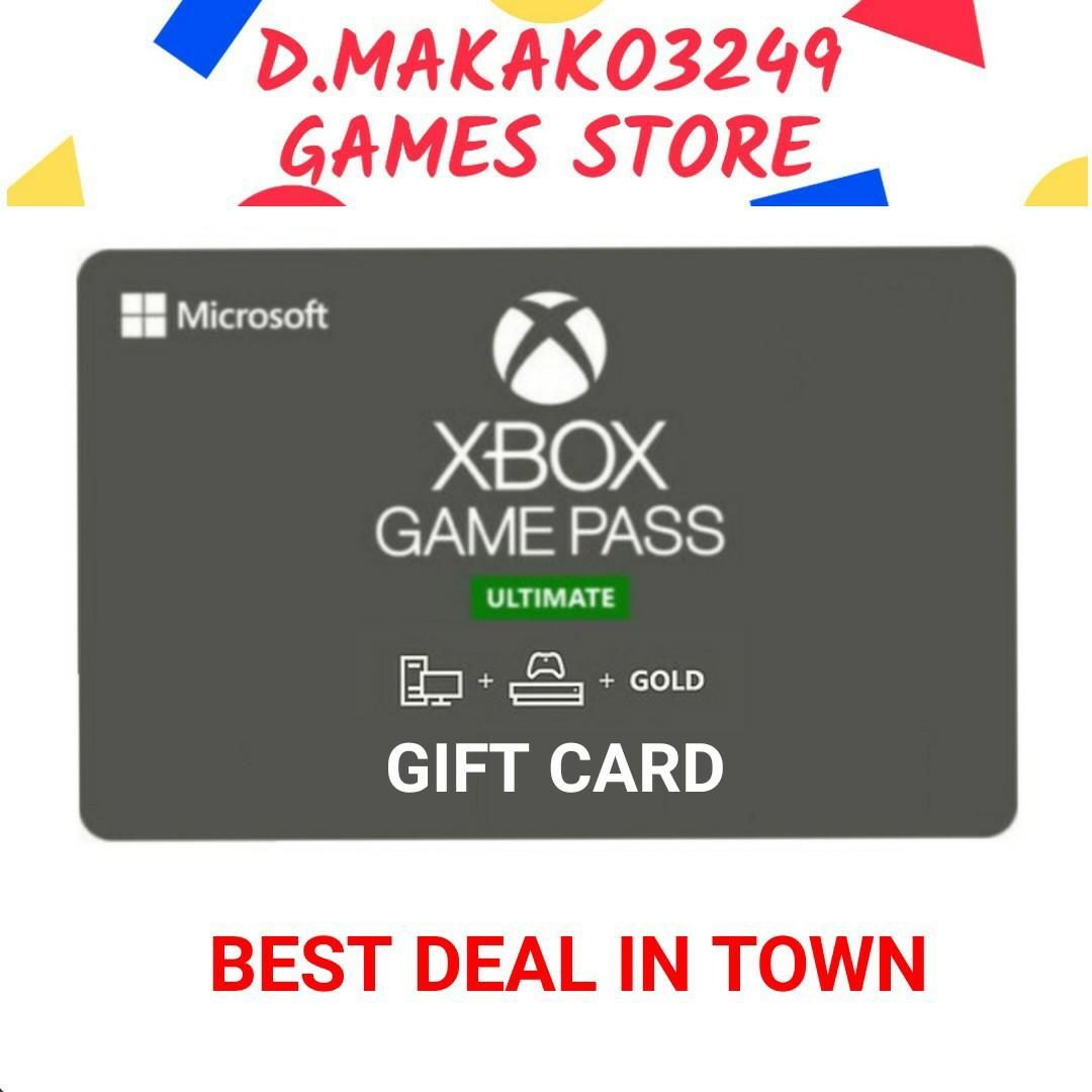 xbox game pass ultimate gifts