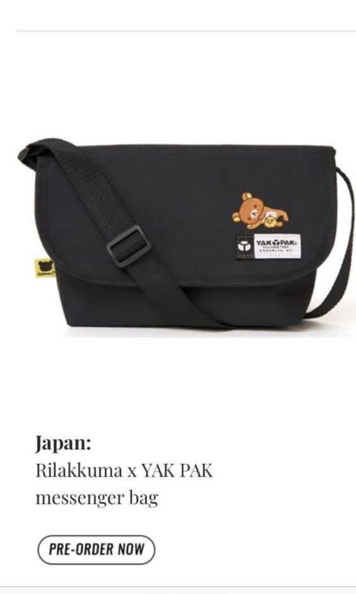 Yakpak Rilakkuma Sling Bag, Women's Fashion, Bags & Wallets, Sling Bags