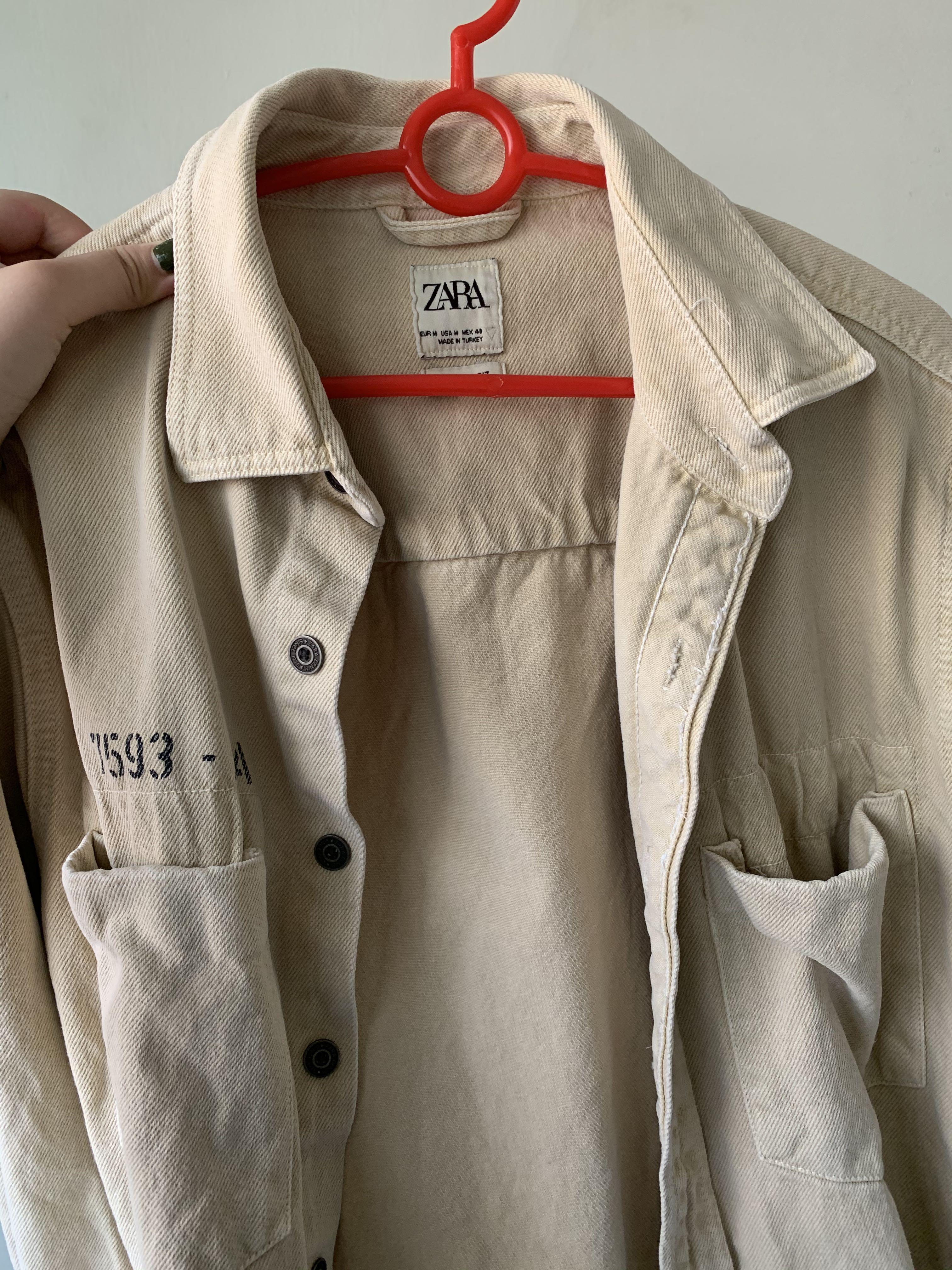 Zara cargo jacket cheap