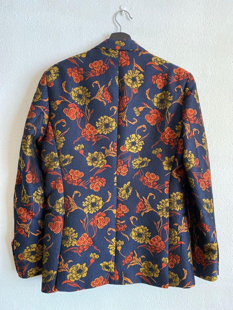 ZARA MAN Floral Blazer
