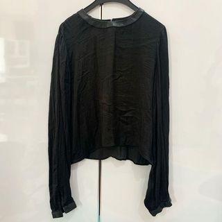 ZARA satin blouse
