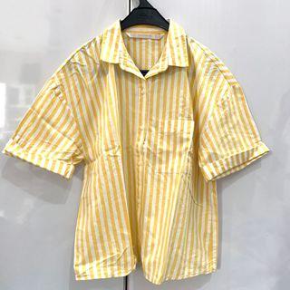 ZARA yellow stripes