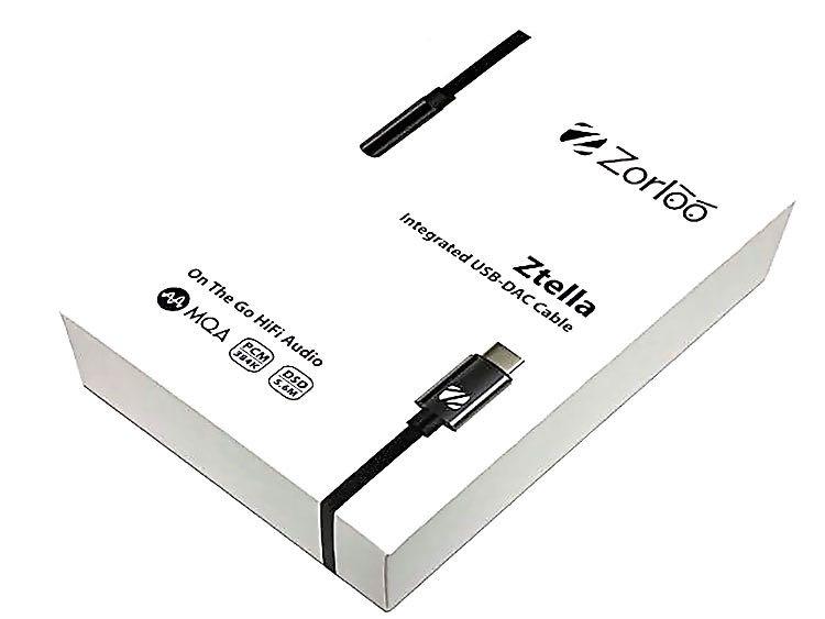 Zorloo Ztella USB-C to 3.5mm DAC 高音質解碼耳擴線香港行貨, 音響