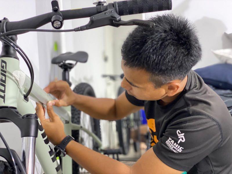 3m coating for bike