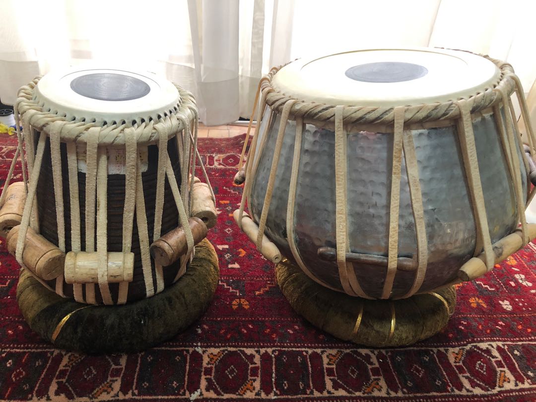 5.5 in C pitch Mukta Das dayan and 3.5kg bayan tabla set Hobbies