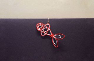 水引 金魚 水引925銀針耳環 手作 自家設計 手作產品 飾物 Carousell