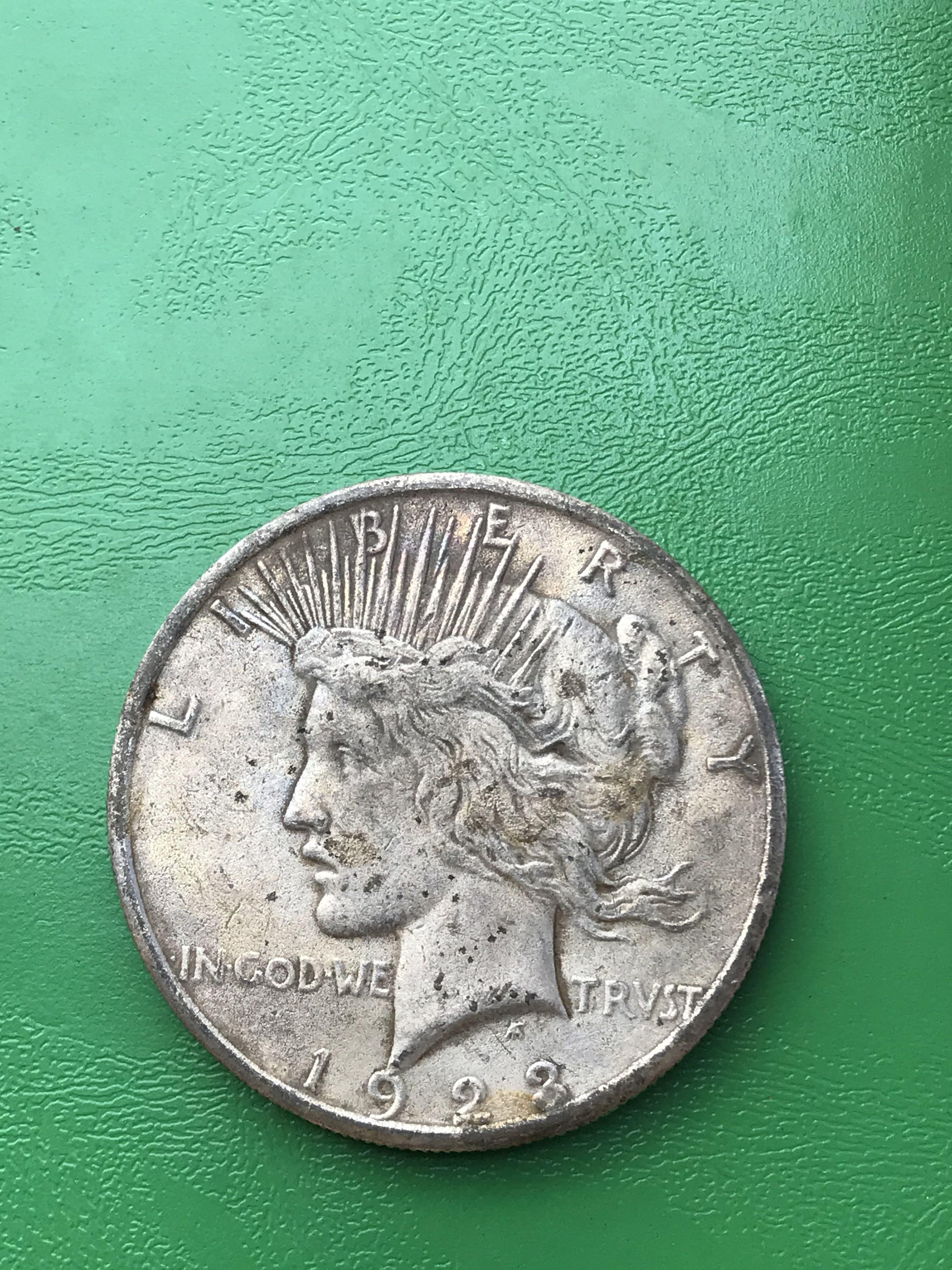 正品罕有美國1923年*Rare* USA Liberty US One Dollar Coin 幣, 興趣及遊戲, 收藏品及紀念品, 古董收藏-  Carousell