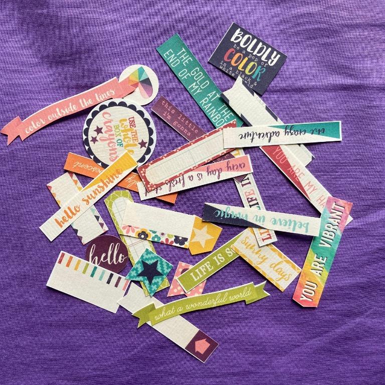 手帳貼紙英文句子手寫系列hand Lettering Style Stickers 書本 文具 文具 Carousell