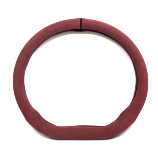Aegis Alcantara Italian Leather Steering Wheel Handle Cover, Car