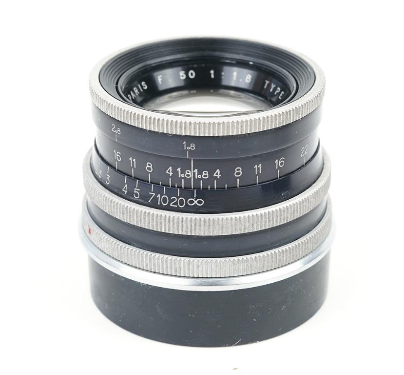 罕見細紋】ANGENIEUX/愛展能PARIS TYPE S1 50mm F/1.8 RECTAFLEX口帶原