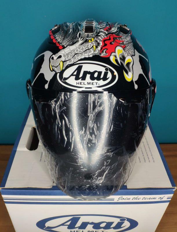 Arai Vz Ram Dragon Motorcycles Motorcycle Accessories On Carousell