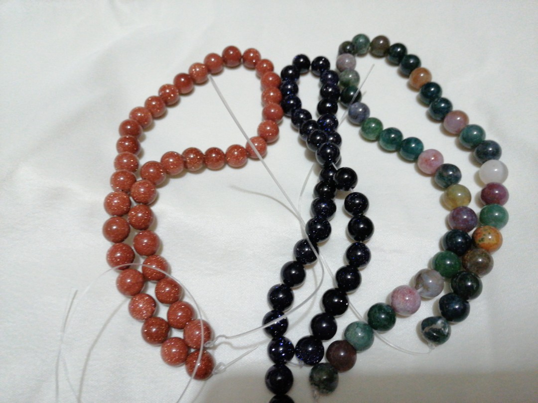 assorted beads