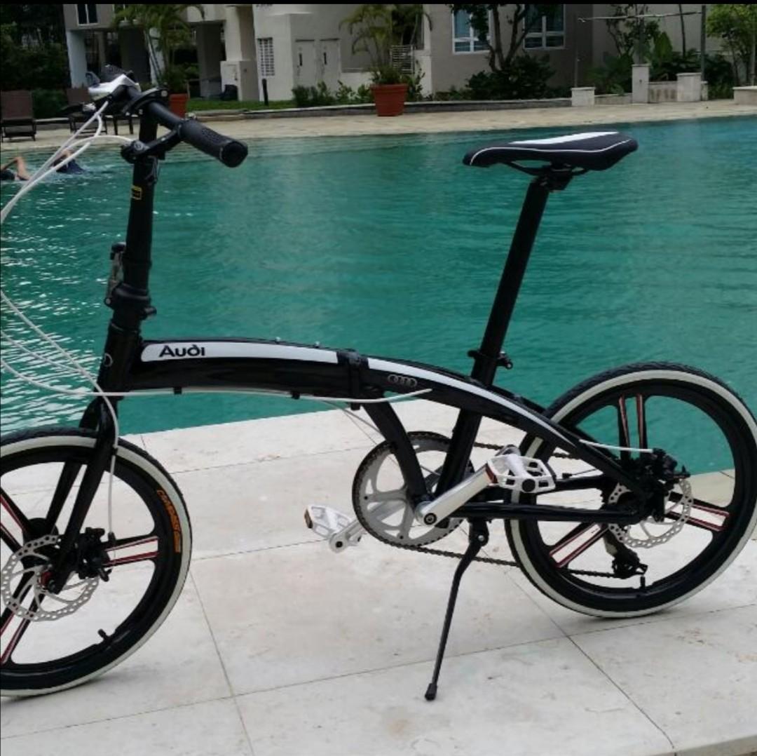 audi folding bike