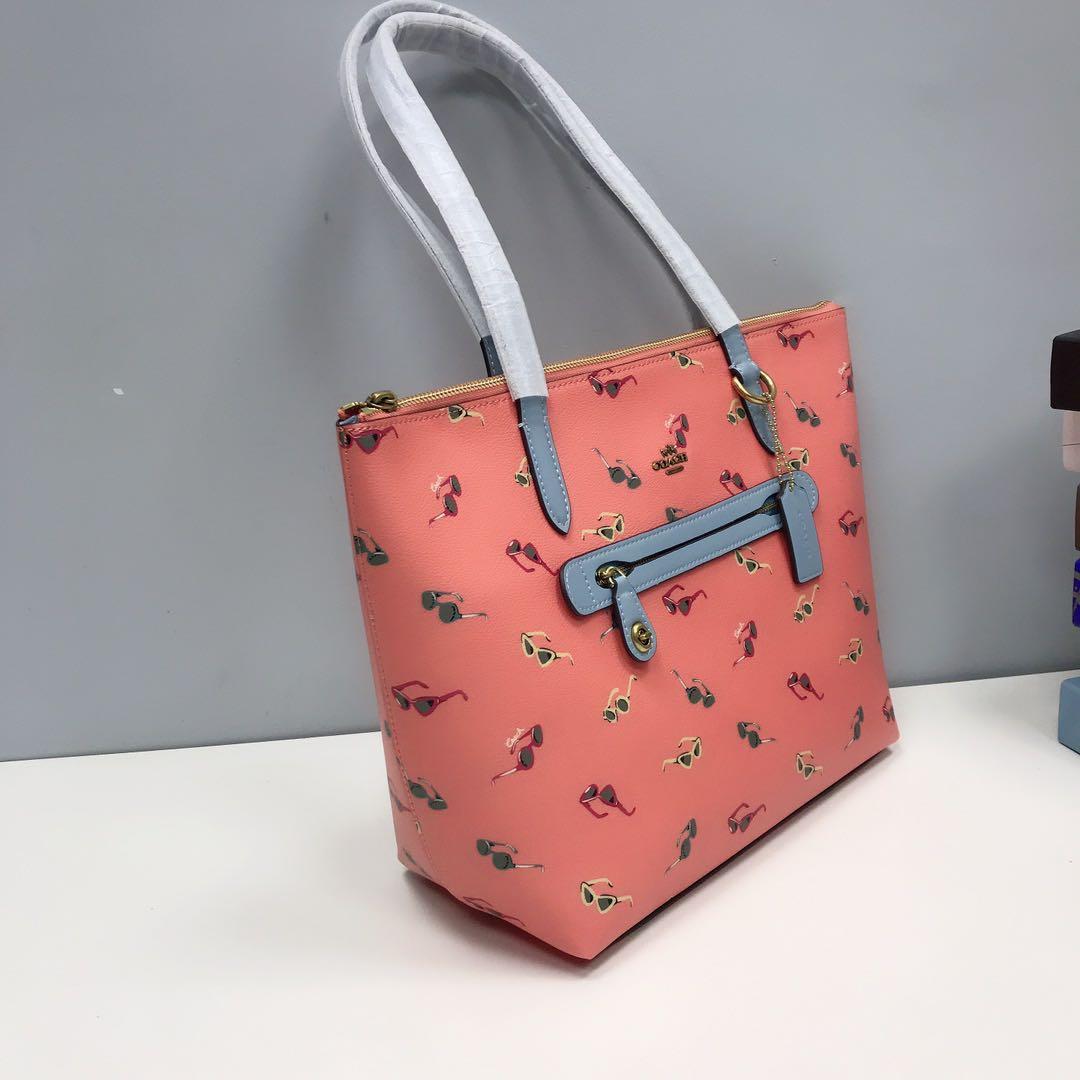 coach sunglasses print taylor tote