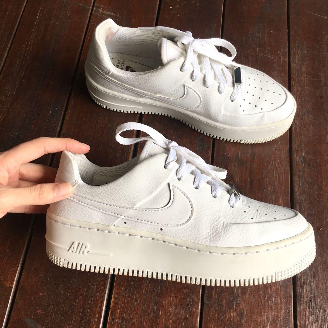 nike womens air force 1 sage low trainer