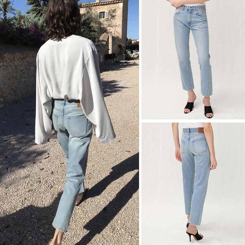 Toteme original denim light outlet blue