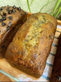 Banana Loaves/Banana Chocolate Chips Muffins