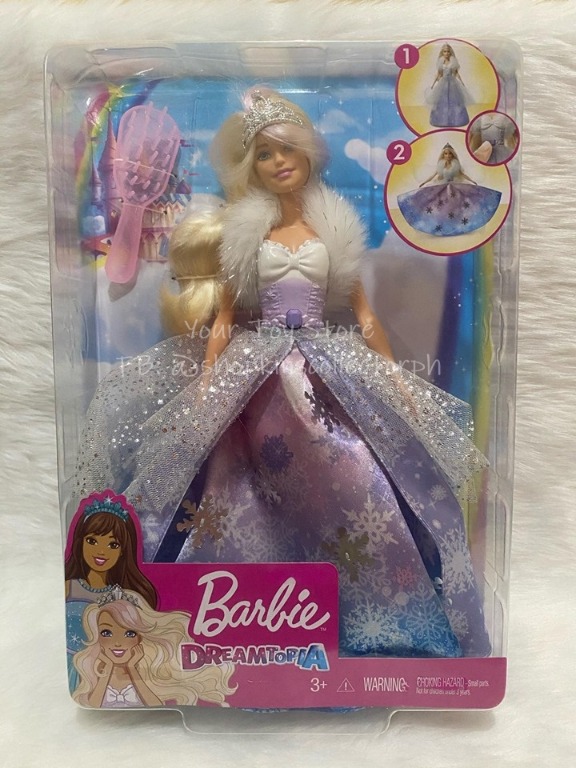 Barbie dreamtopia fashion reveal princess sales doll
