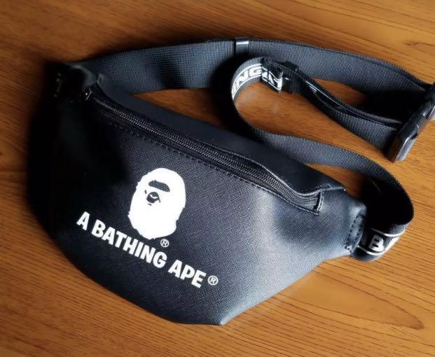 bathing ape bum bag