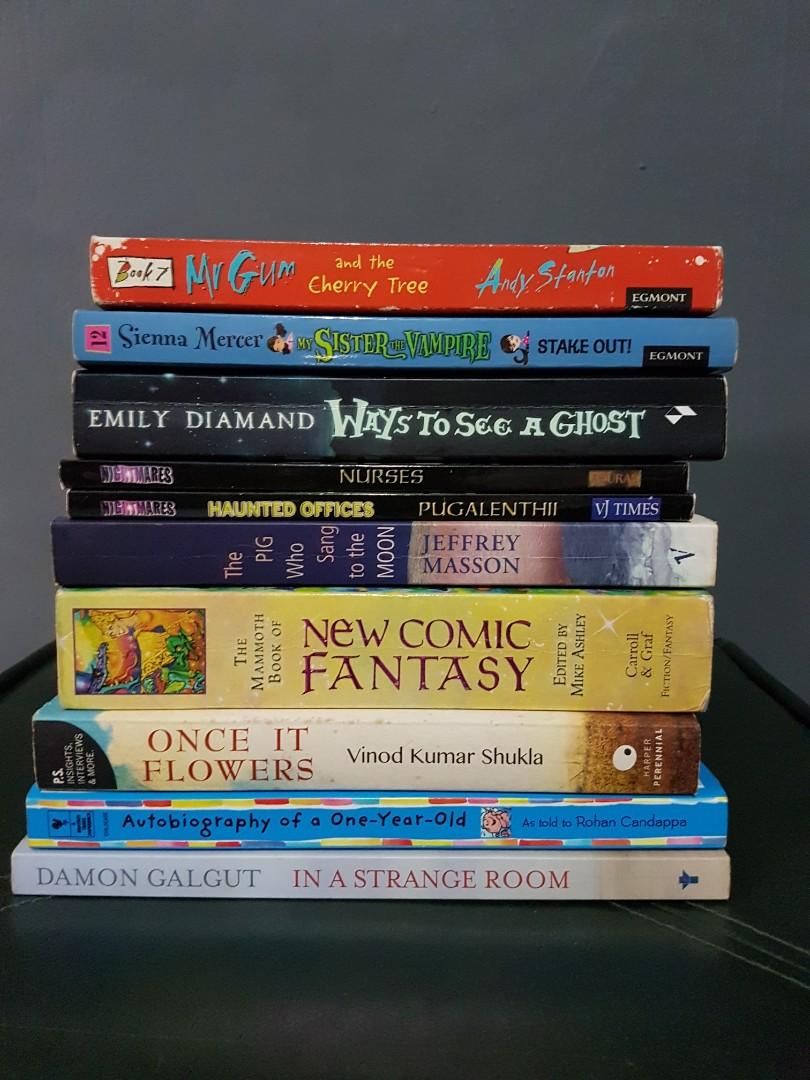 Books Various Titles 3 Each All For 20 Books Stationery Fiction On Carousell