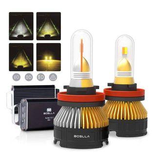 Boslla bullet B4 led car headlight bulb HB3 / H7/