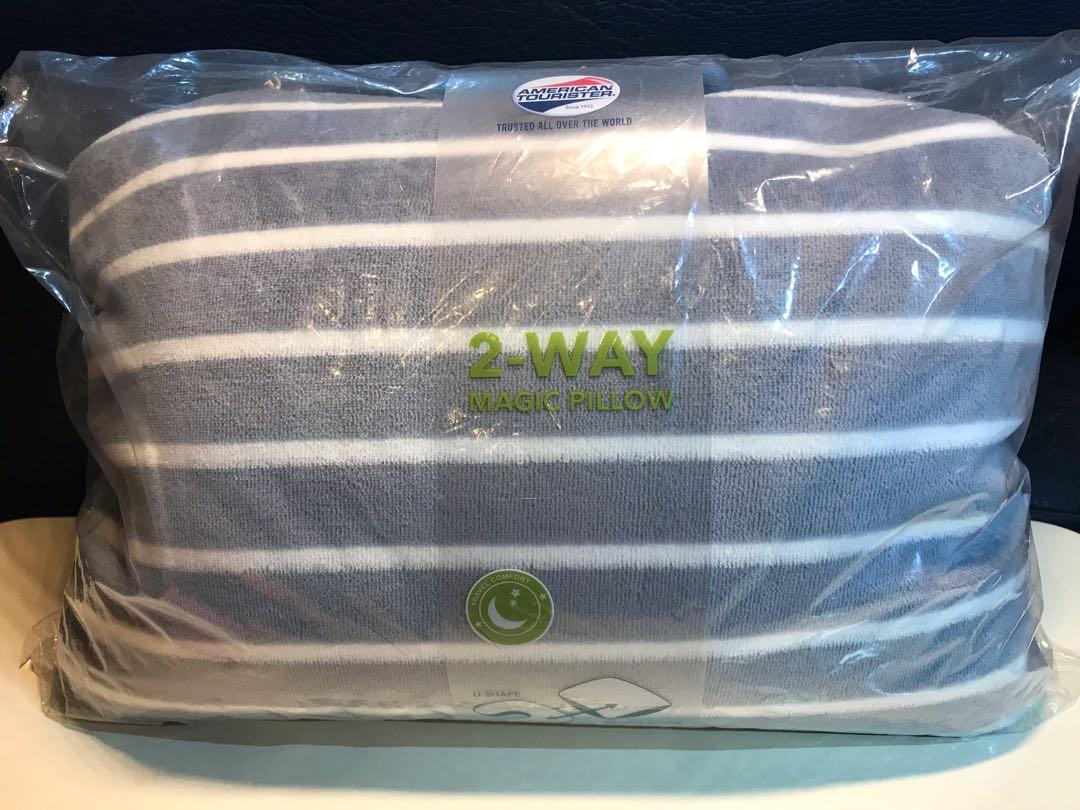 American tourister 2 hotsell way magic pillow