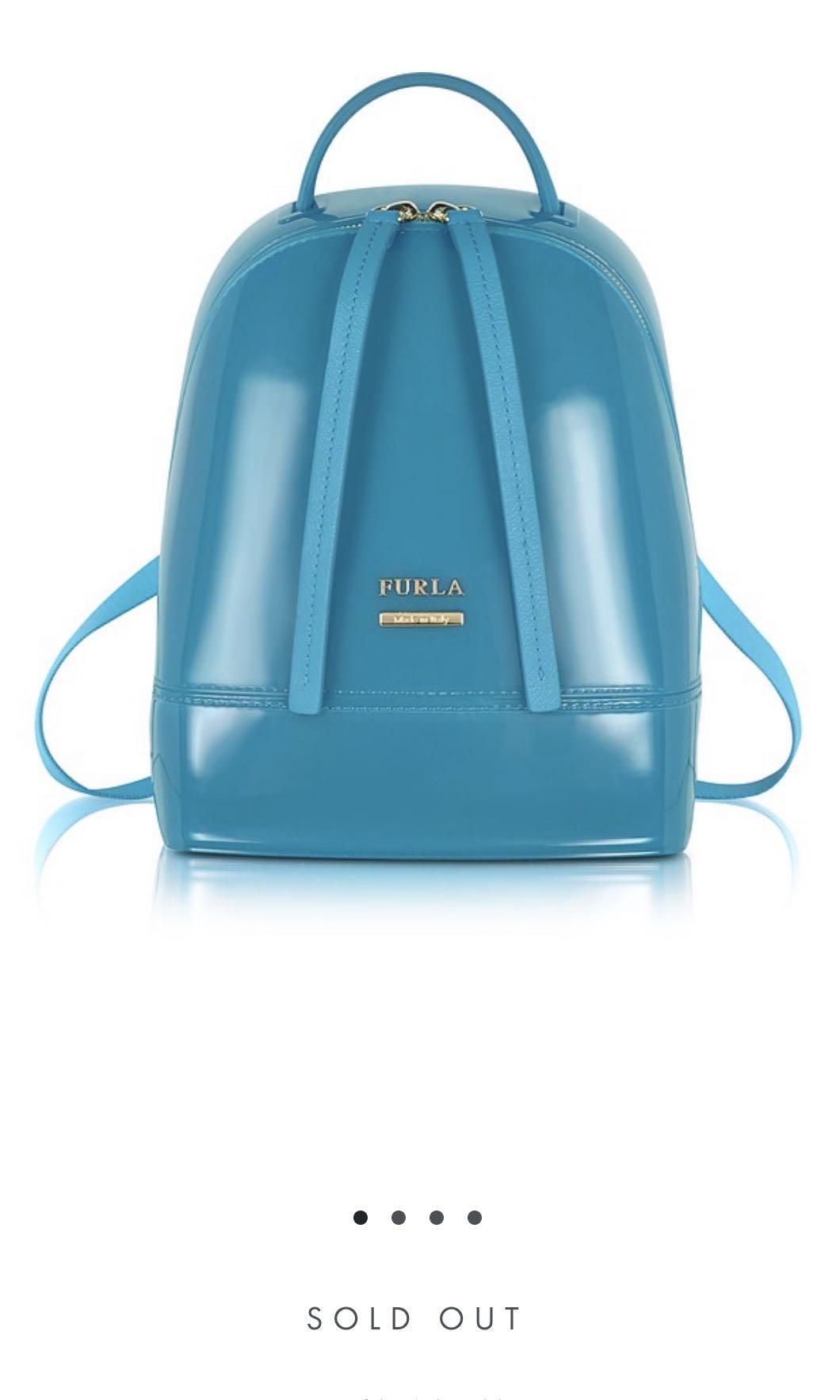 Candy jelly rubber mini Furla backpack