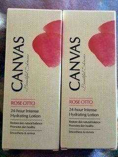 Canvas Rose Otto 24-hours Intense Hydrating Lotion 15×2=30ml