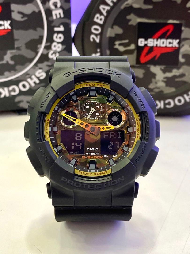 G shock ga 100by sale