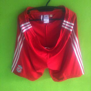 Celana bola Liverpool home 2008 Adidas Original size L