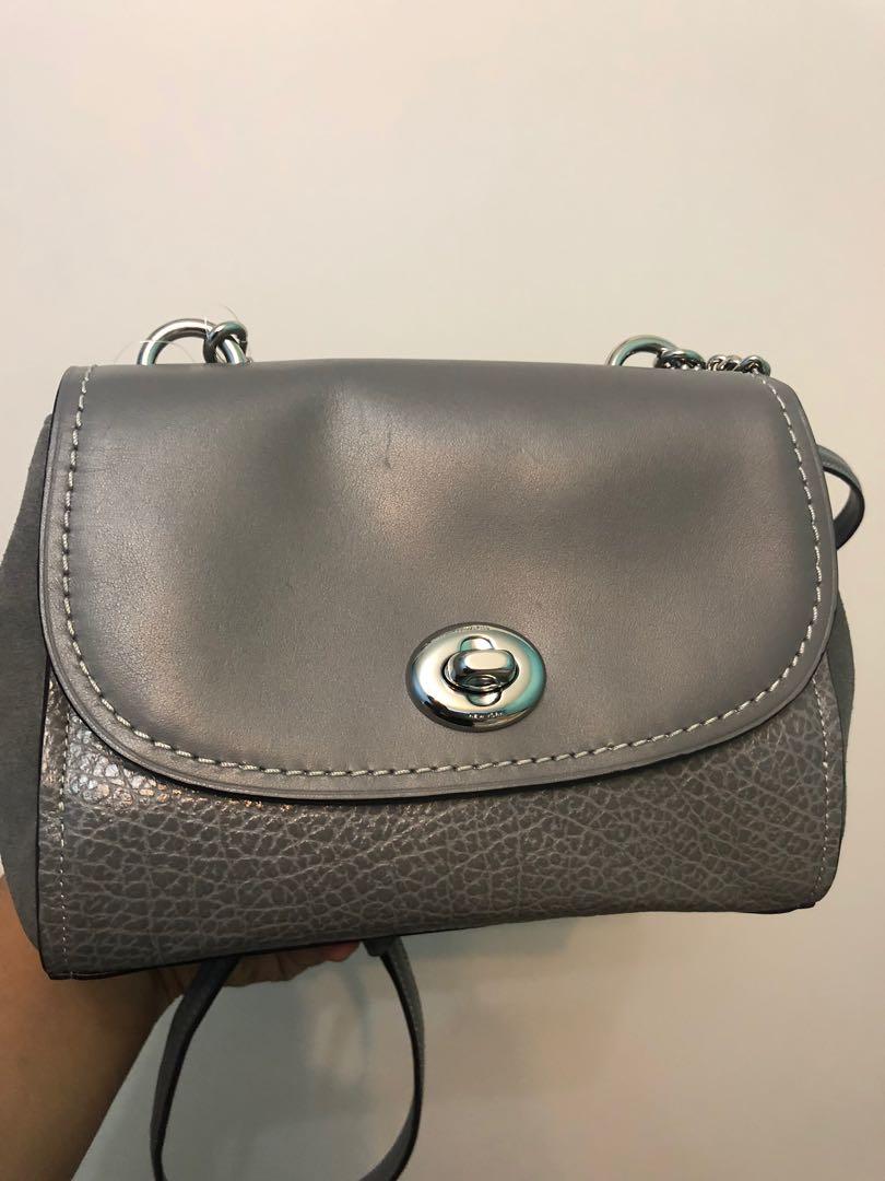Coach faye on sale crossbody backpack