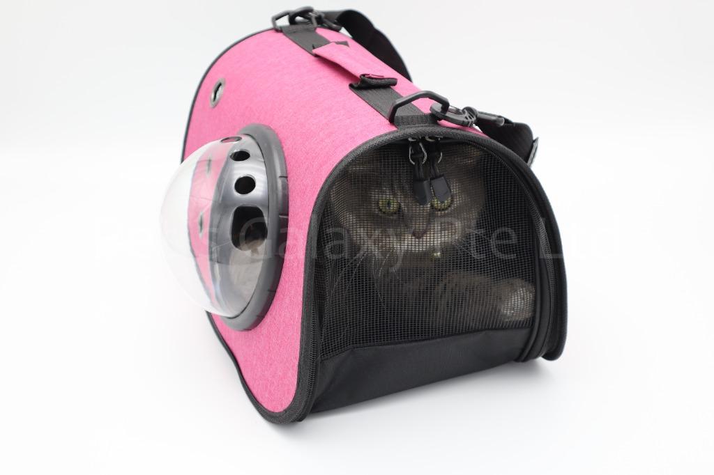 Compact Pet Carrier! 🐱🐶 (Category: Homes & Other Pet Accessories) located in Singapore. Submitted by petsgalaxysg (Listing ID 1028350624, Image 3). Description: Measures 40*26*26cm Lightweight and portable. Perfect fit for a cat's day out. Suitable for pets up to 6kg. Colors available : Pink, Grey(out of stock), Blue 🤓🤓🤓 want to view before purchasing? drop us a text or pm us before heading down to our warehouse ! 🐱🐶🐱🐶🐱🐶 🚲 Normal deli