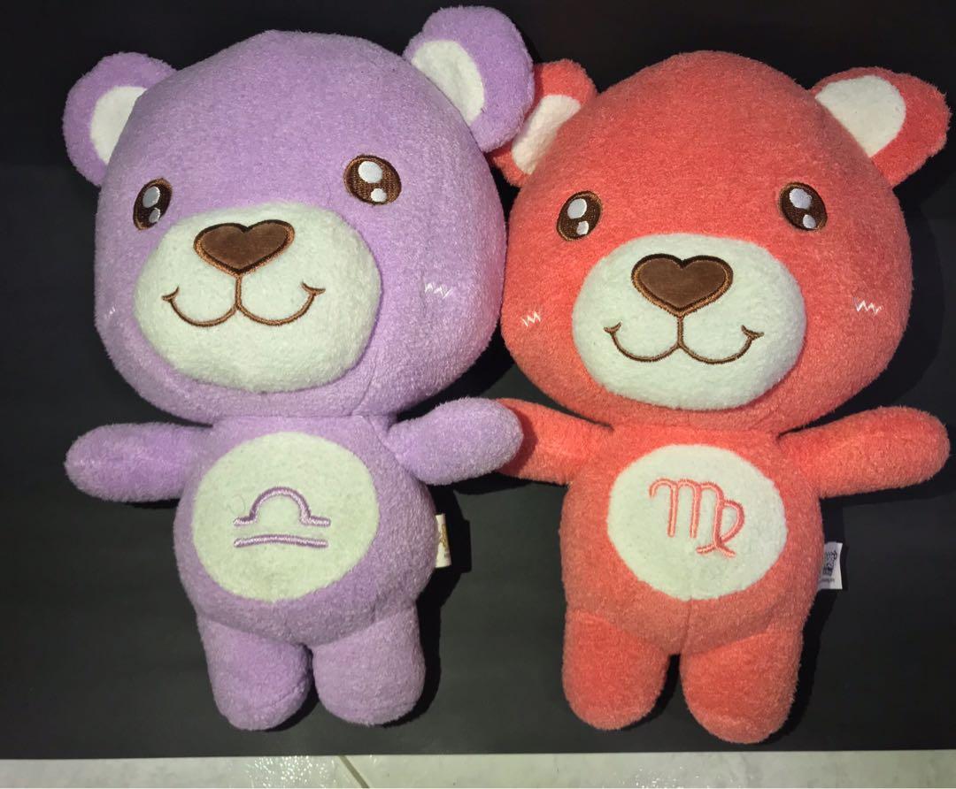 couple stuffed animals