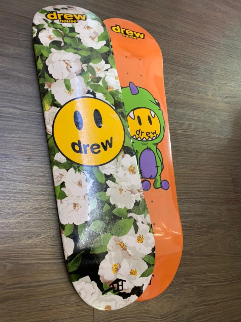 drew mascot skate deck - iceberg roses Drew house X justin bieber Skateboard deck mascot bird of