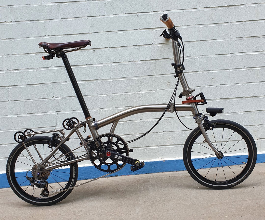 Full titanium brompton deals
