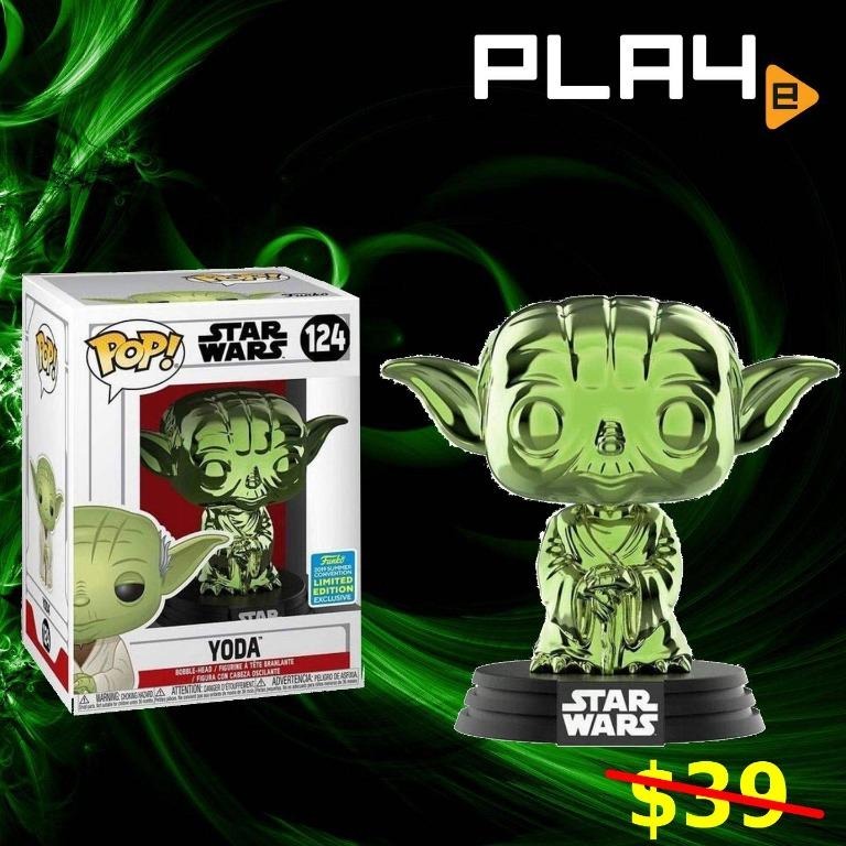 Funko POP! (124) Star Wars Yoda Limited Edition (7018060)Brand New ...