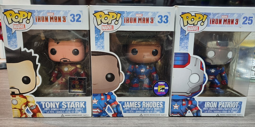 Funko Pop! Iron Man 3 - Iron Patriot 