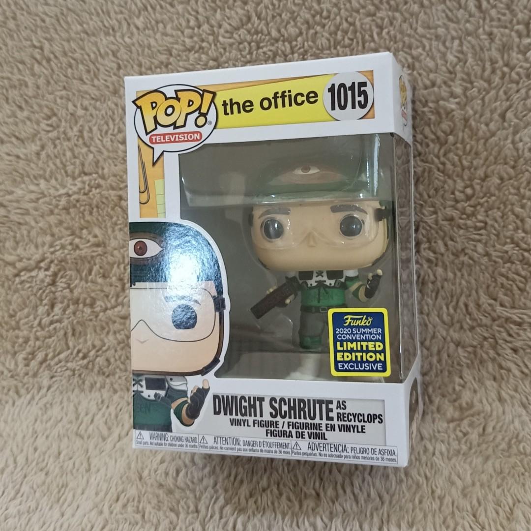 funko the office dwight schrute as recyclops